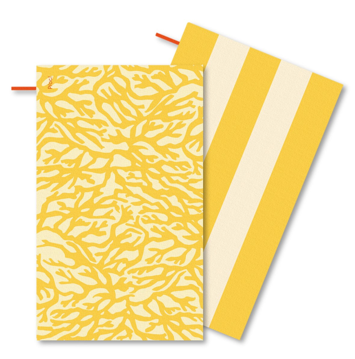 Toalla Coral Amarillo